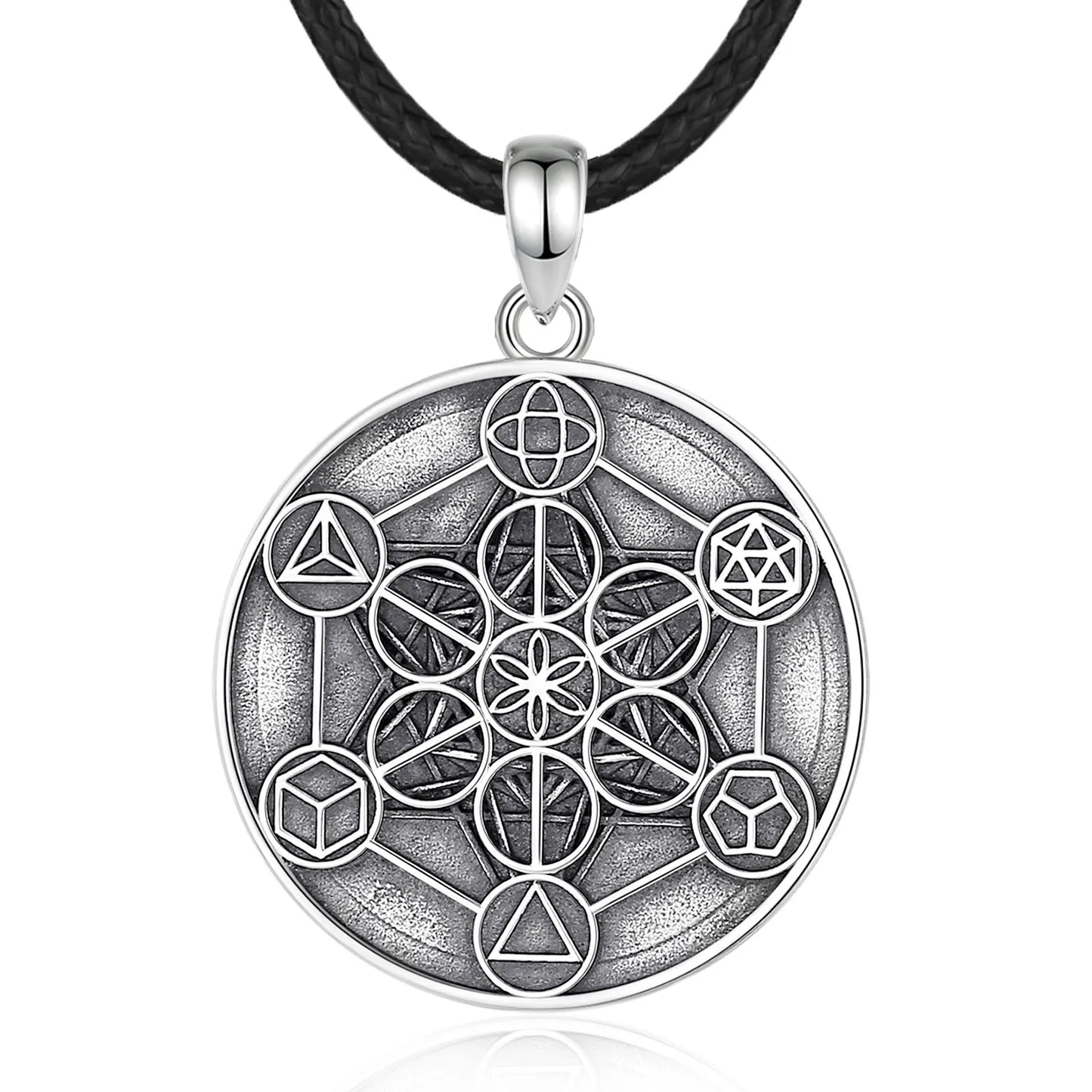925 Sterling Silver Archangel Seal - Spiritual Amulet Jewelry