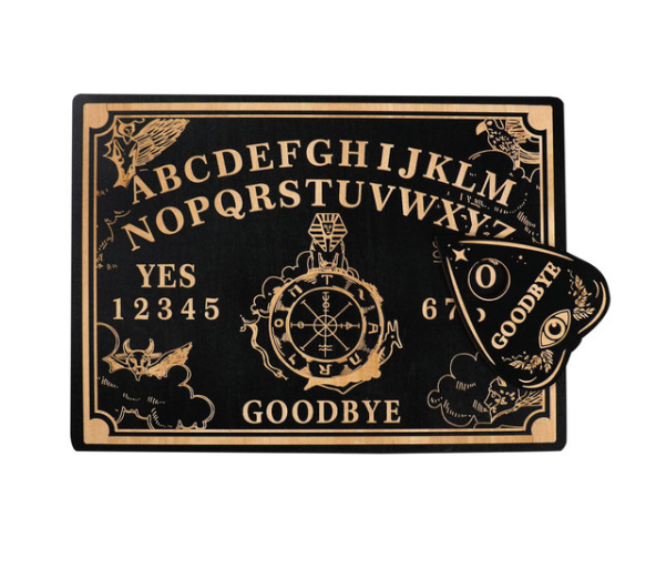 Wooden Ouija Board (12 inch) with Planchette | Metaphyscial, Divination Tool