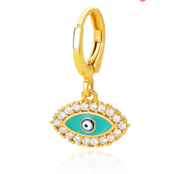 Premium Evil Eye Earrings | Gold Plated Stainless Steel