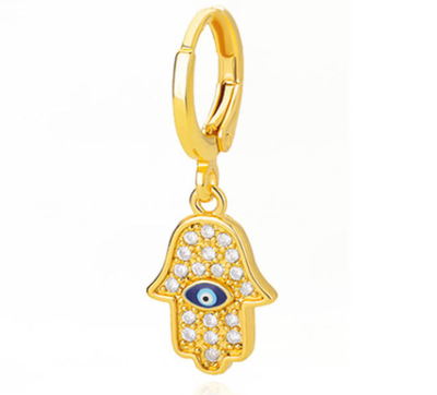 Premium Evil Eye Earrings | Gold Plated Stainless Steel