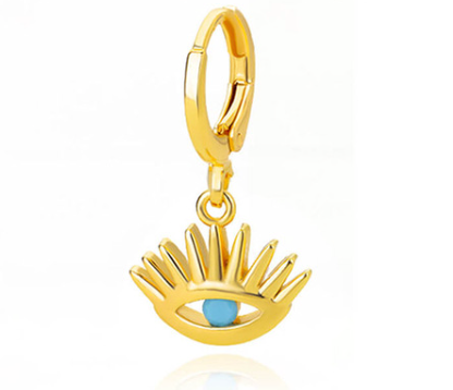 Premium Evil Eye Earrings | Gold Plated Stainless Steel