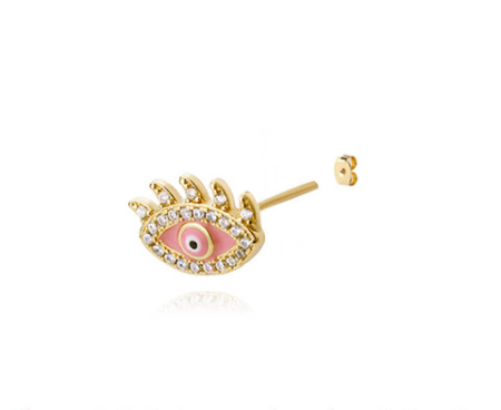 Premium Evil Eye Earrings | Gold Plated Stainless Steel