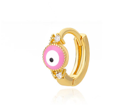 Premium Evil Eye Earrings | Gold Plated Stainless Steel