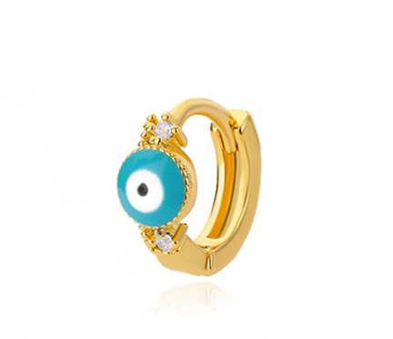 Premium Evil Eye Earrings | Gold Plated Stainless Steel