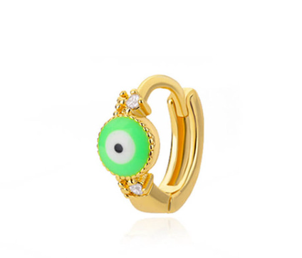 Premium Evil Eye Earrings | Gold Plated Stainless Steel