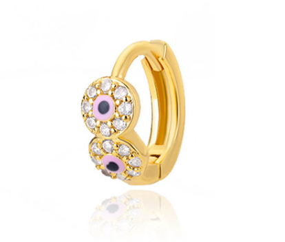 Premium Evil Eye Earrings | Gold Plated Stainless Steel