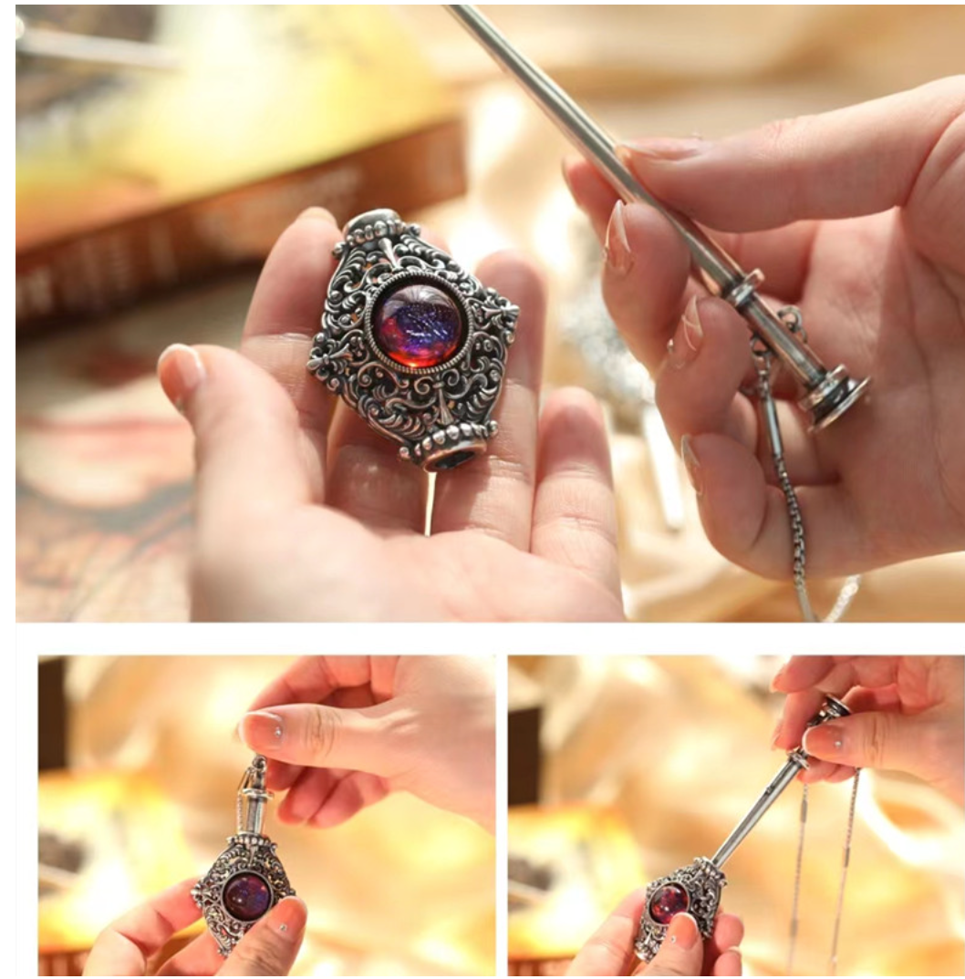 Witch's Pendant - Necklace | Ancient Magic Witchy Crystal Jewelry