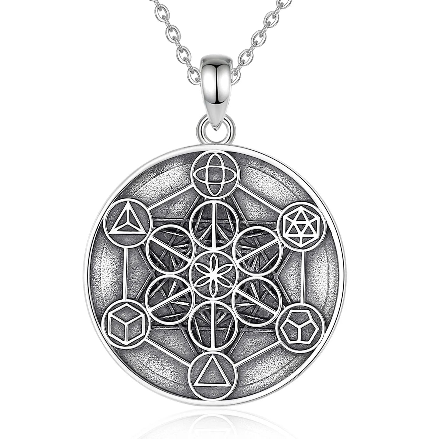 925 Sterling Silver Archangel Seal - Spiritual Amulet Jewelry