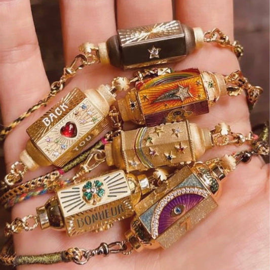 Hexagonal Spiritual-themed Rope Necklace