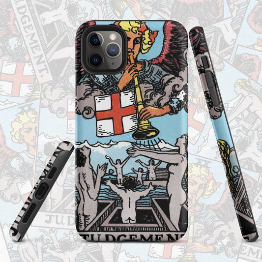 'Judgement' Tarot Card Durable, Anti-Shock iPhone Case