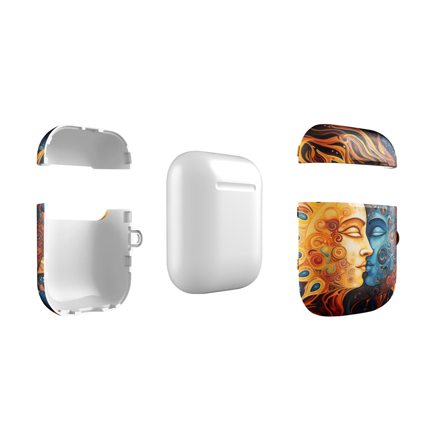 Spiritual 'Divine Sun Goddess' AirPods Case | Aesthetic Celestial themed Smartphone Accessories