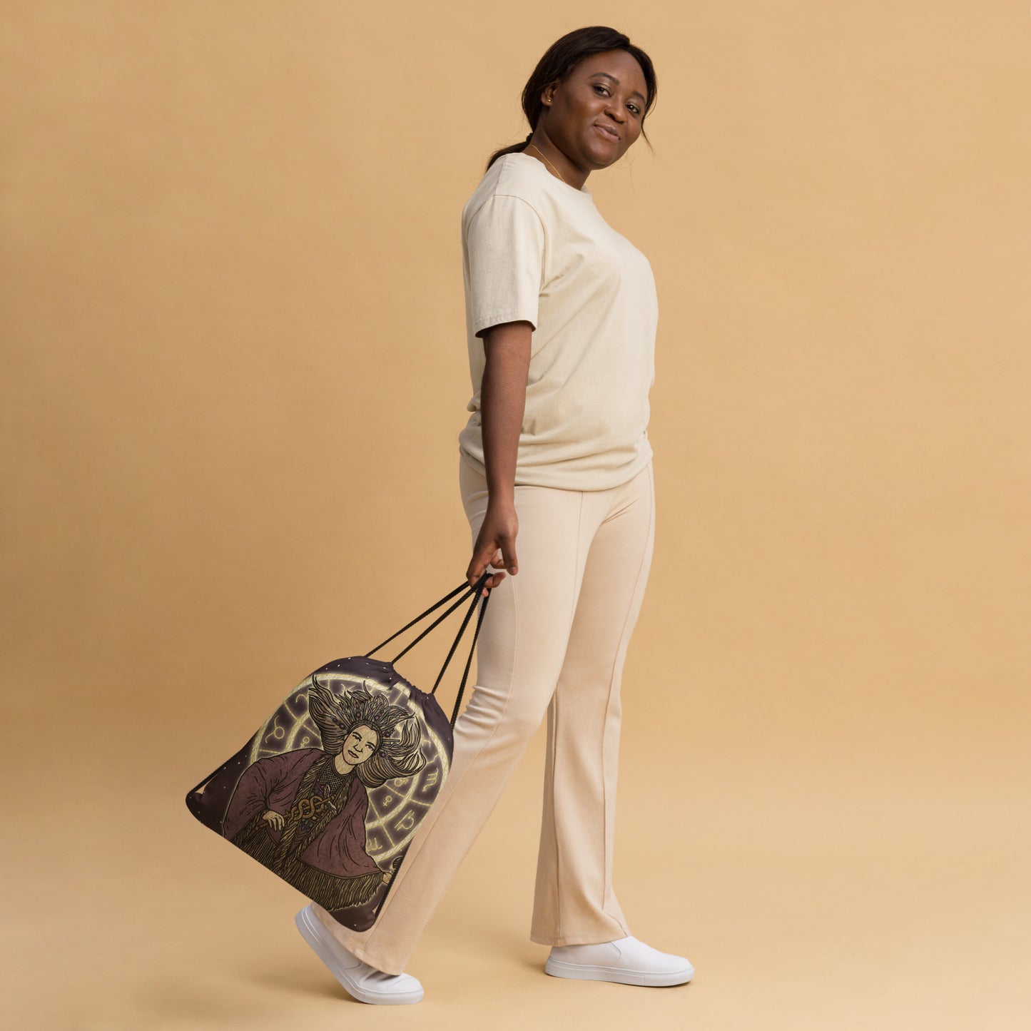 Astrogirl Tarot Card Drawstring bag | Astrology-Themed Accessories