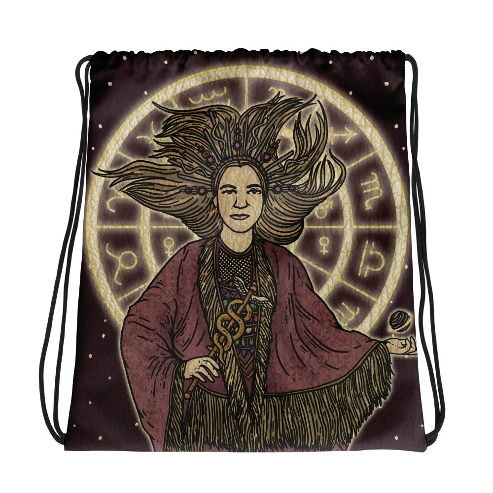 Astrogirl Tarot Card Drawstring bag | Astrology-Themed Accessories