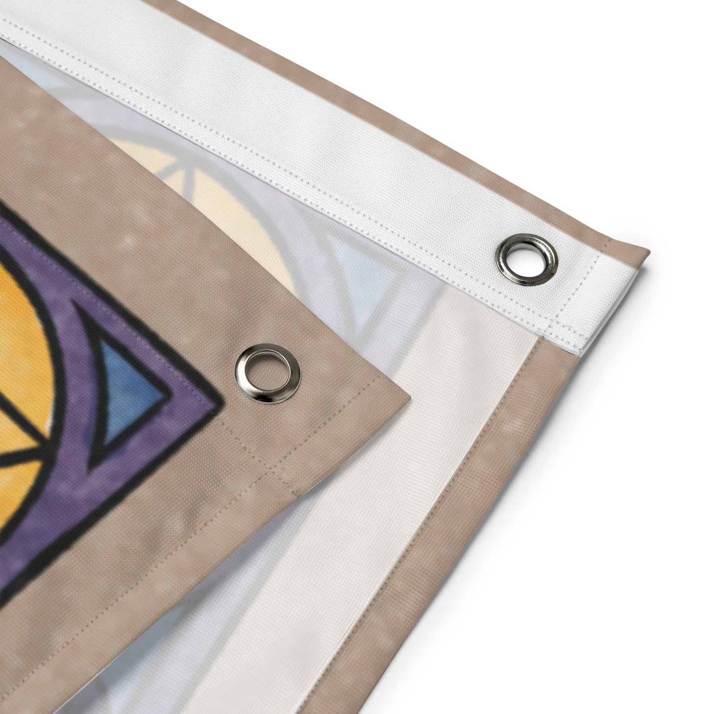 'In the Stars we Trust' Celestial Tarot Card Flag Tapestry