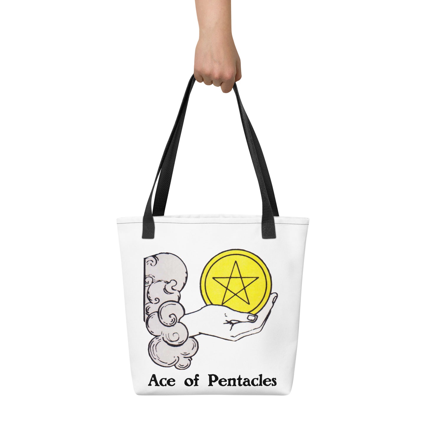 'Ace of Pentacles' Minor Arcana Tote bag | Carrying Bag