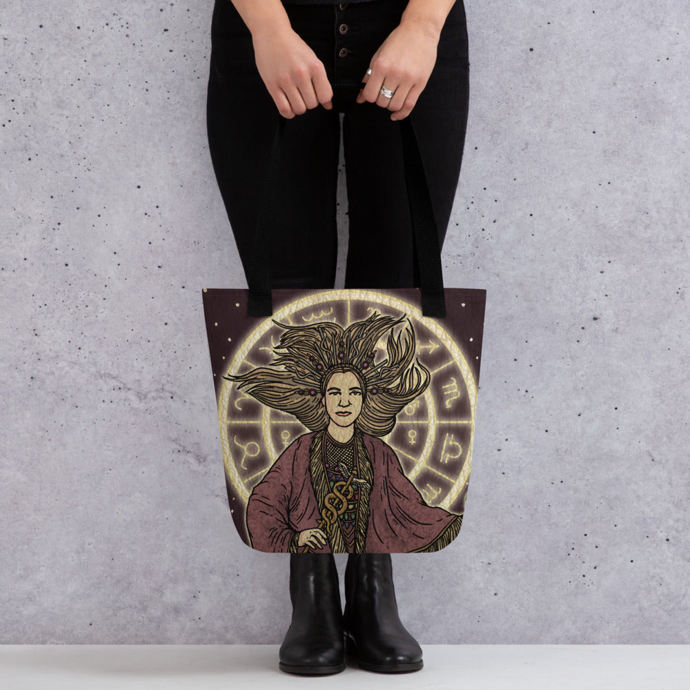 'Astrogirl' Tarot Card Tote bag | Astrology-themed Accessories