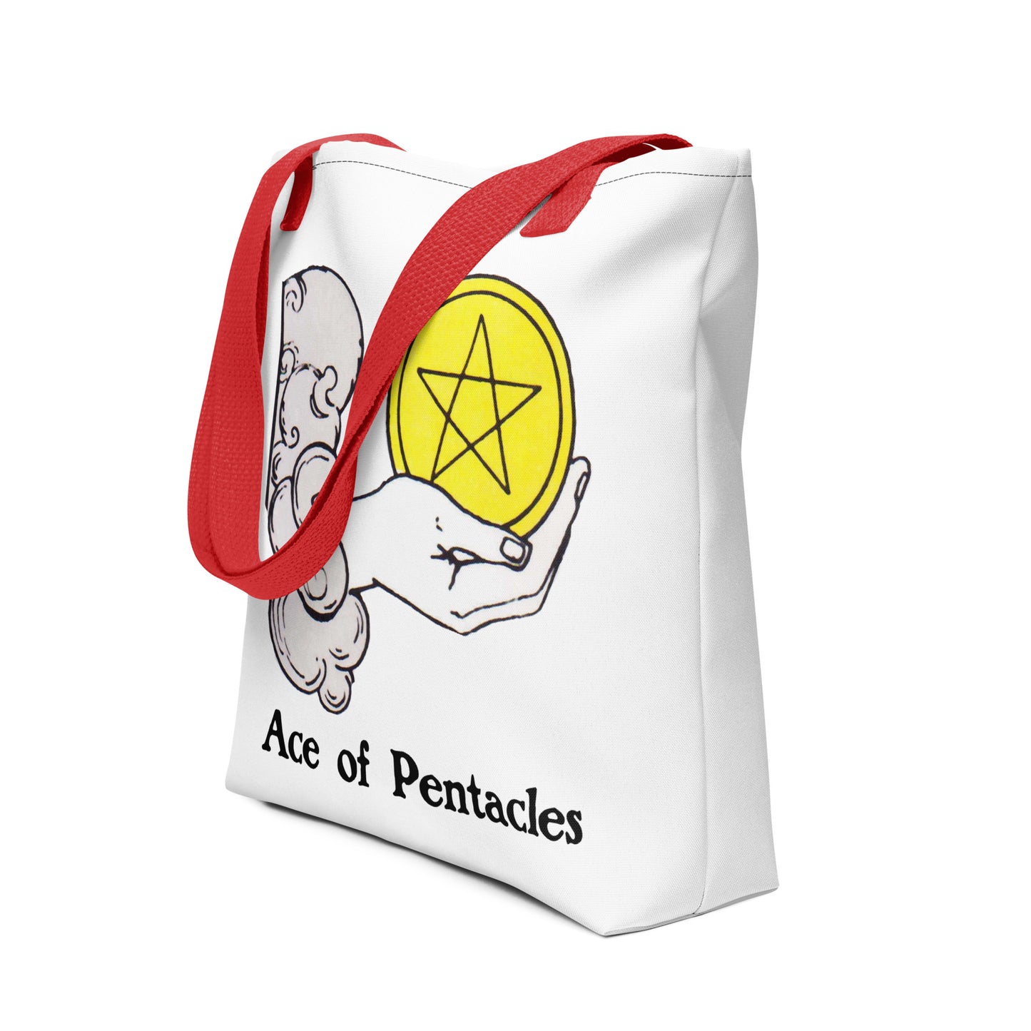 'Ace of Pentacles' Minor Arcana Tote bag | Carrying Bag
