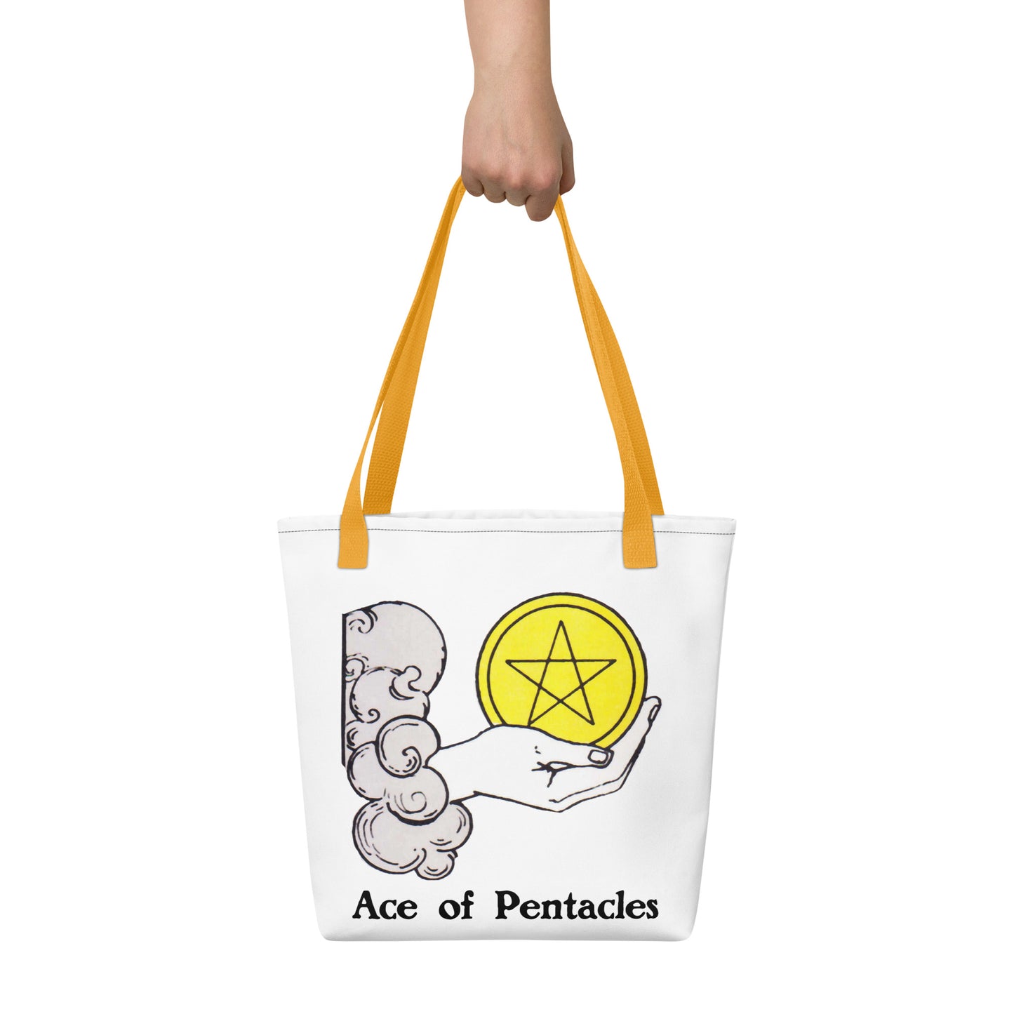 'Ace of Pentacles' Minor Arcana Tote bag | Carrying Bag