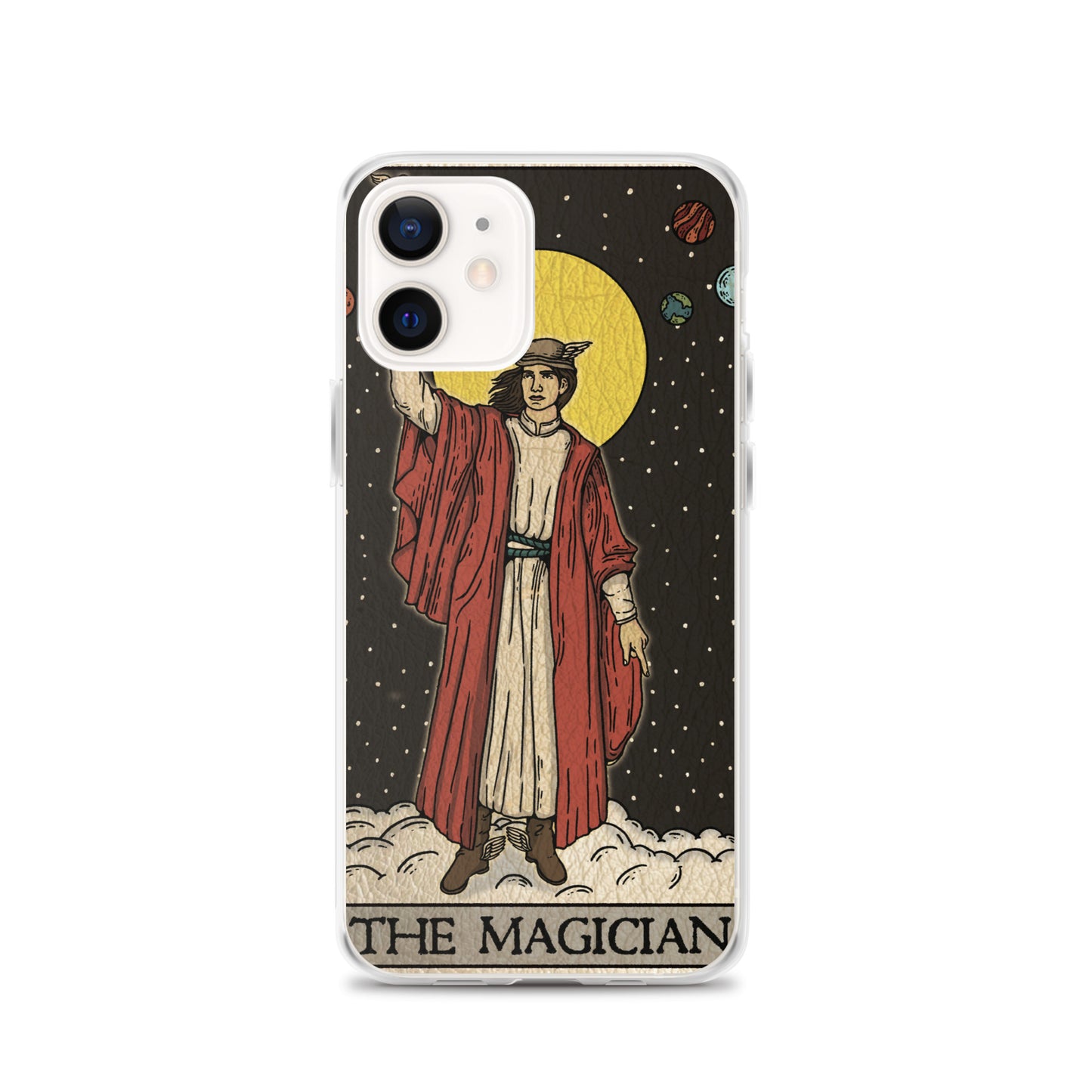 'The Magician' Tard Card - Greek God Hermes Clear - Transluscent iPhone Case