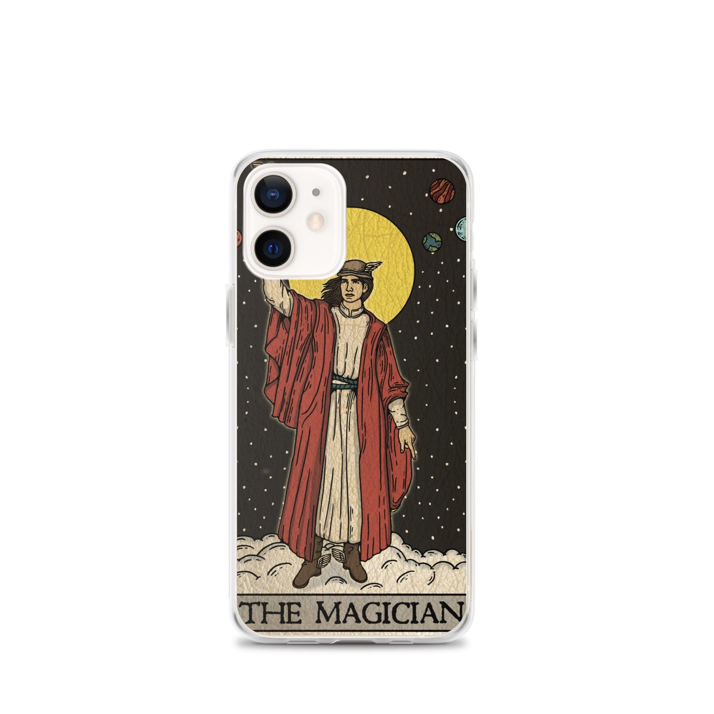 'The Magician' Tard Card - Greek God Hermes Clear - Transluscent iPhone Case