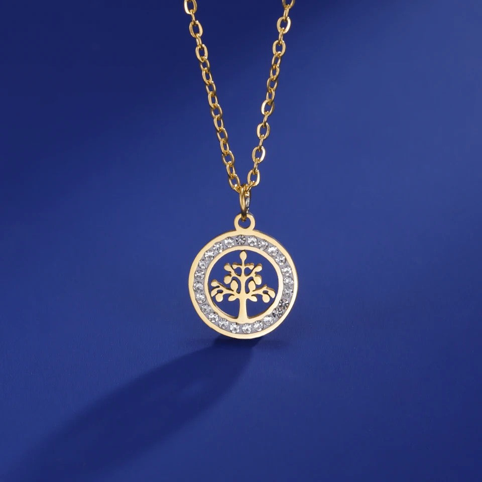 Tree of Life Gold/Silver Necklace