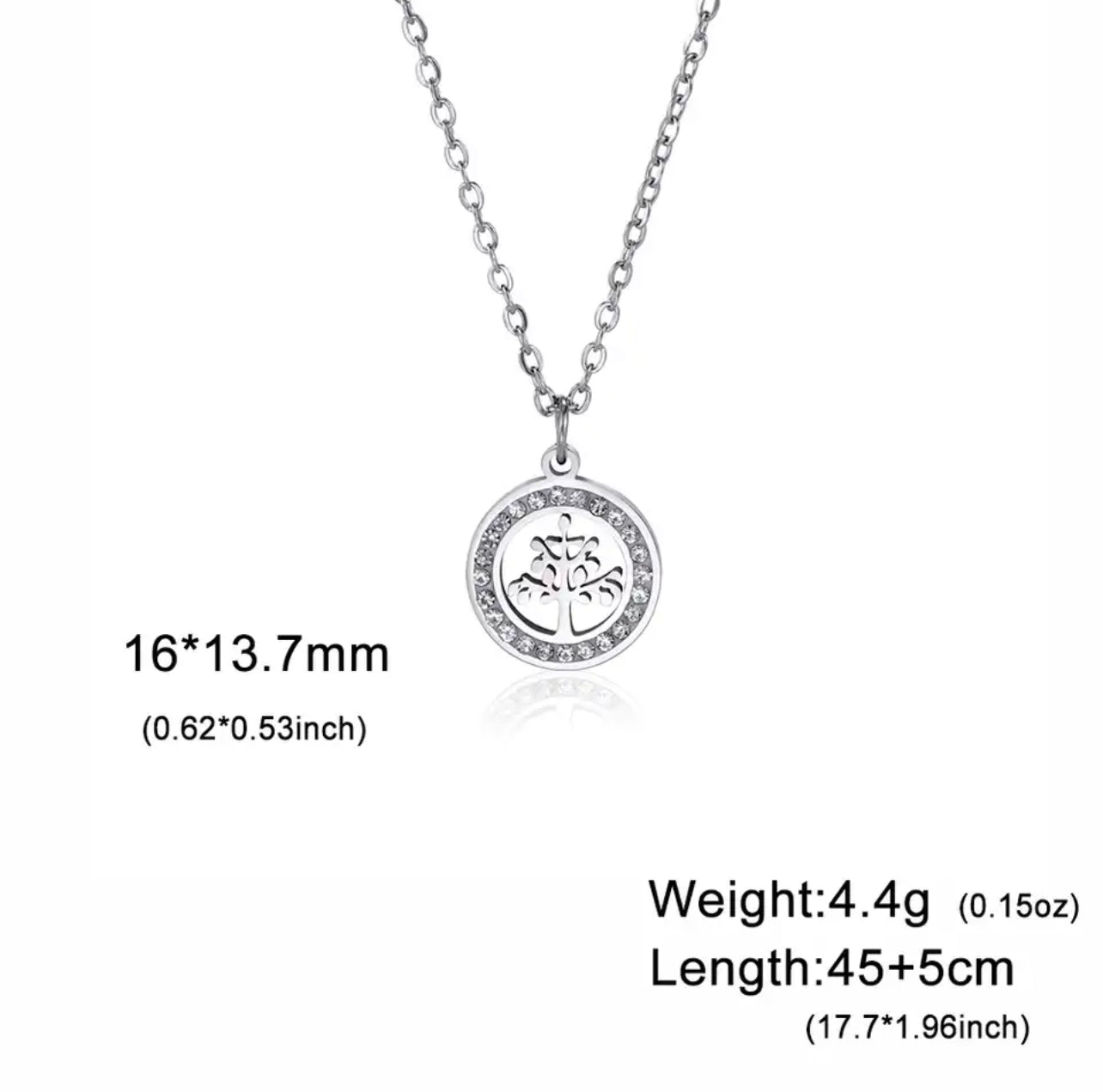 Tree of Life Gold/Silver Necklace