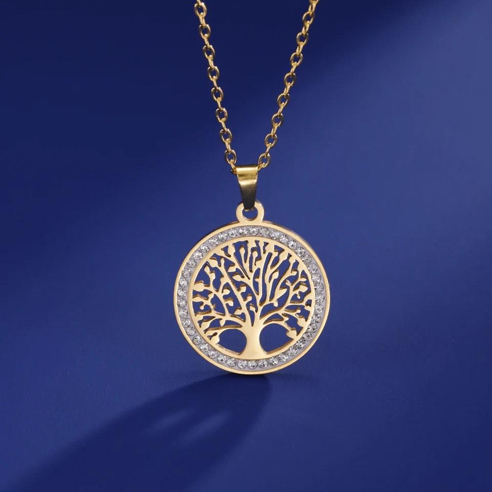 Tree of Life Gold/Silver Necklace