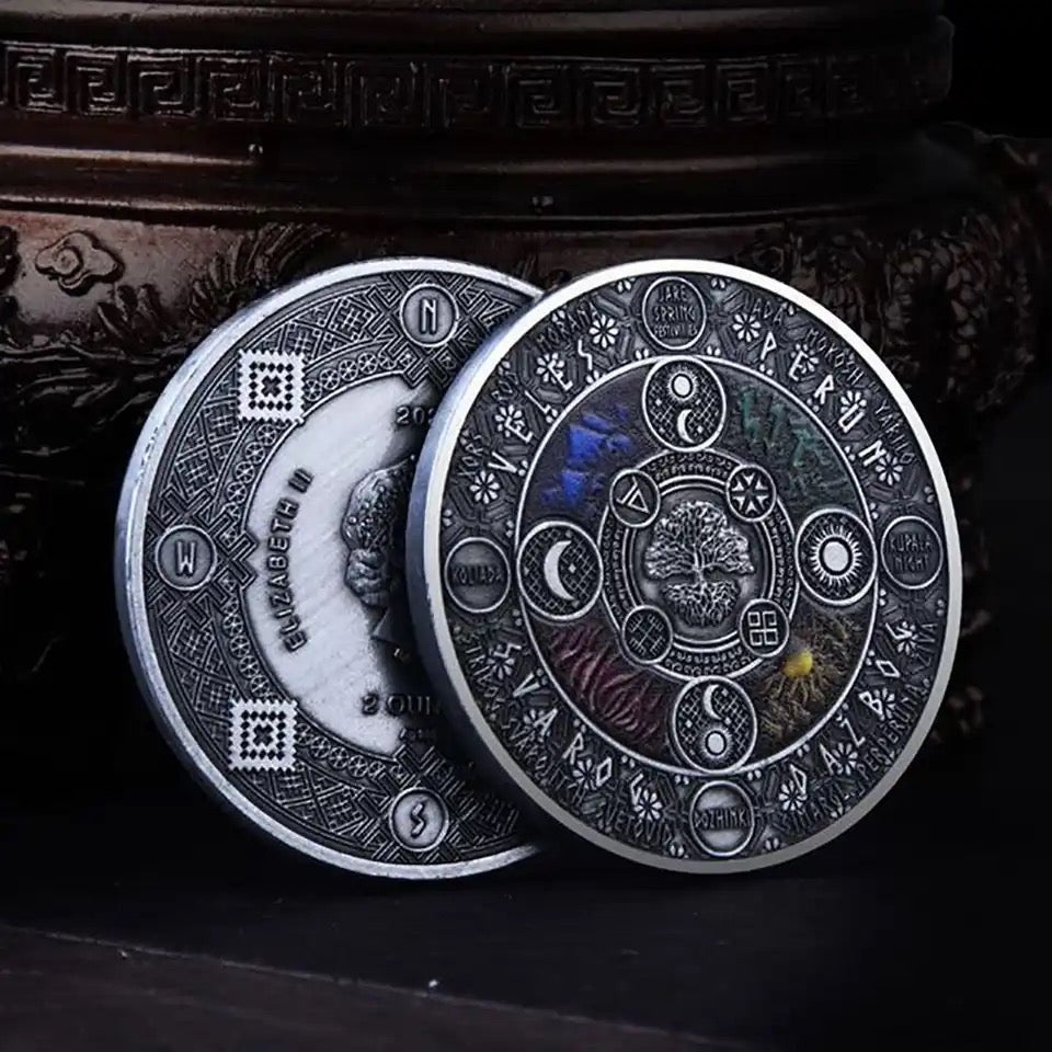 Spiritual - Astrological, Queen Elizabeth Steel Coin | Collectors