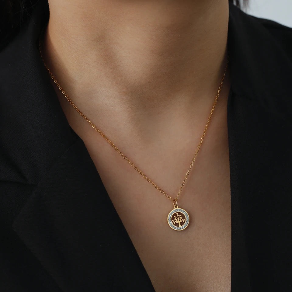 Tree of Life Gold/Silver Necklace