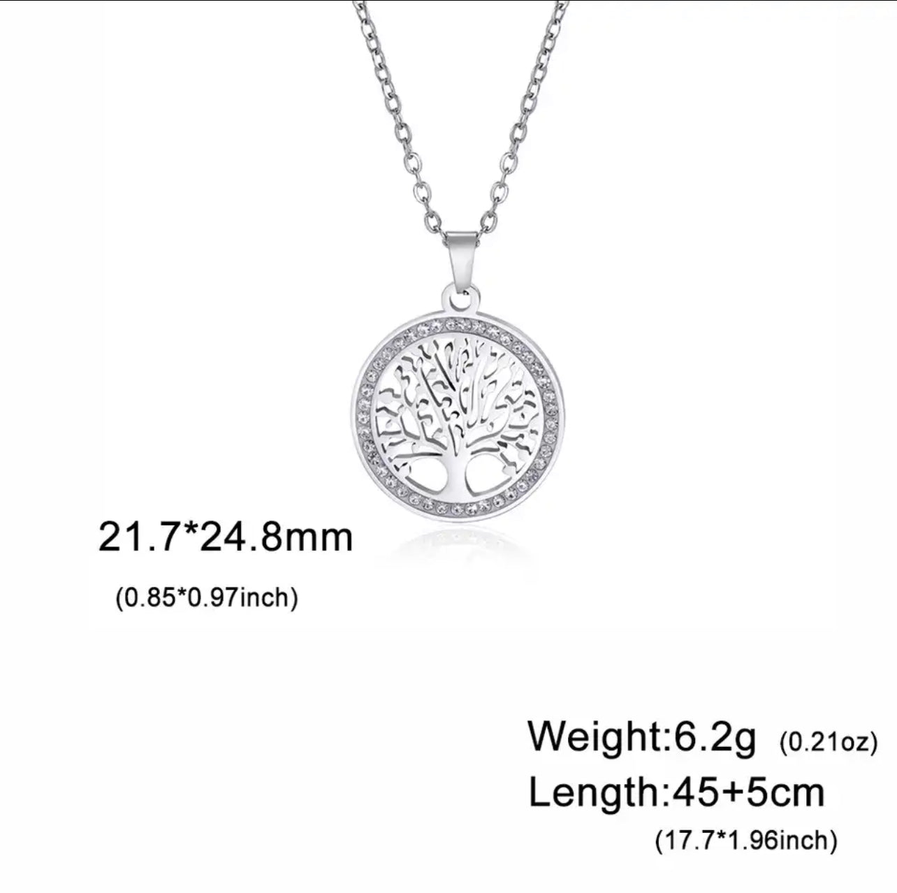 Tree of Life Gold/Silver Necklace