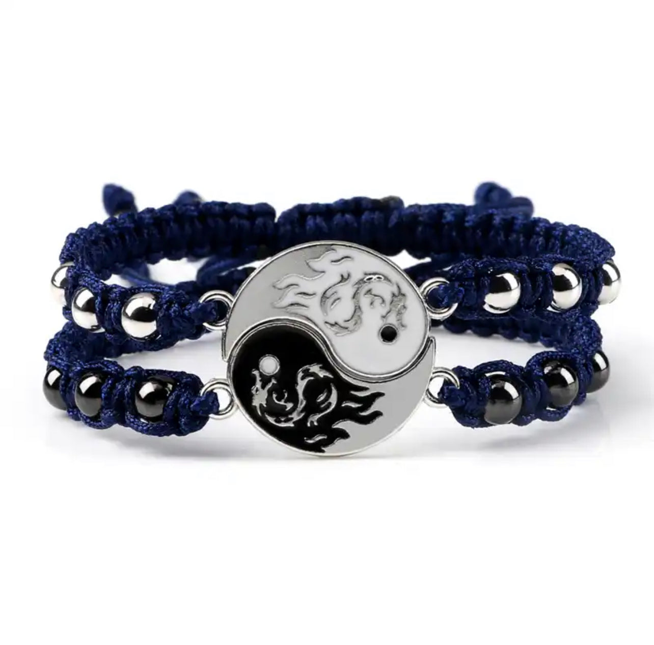 Yin Yang Wish Bracelet | Spiritual, Buddhist, Dragon Style Jewelry Men/Women