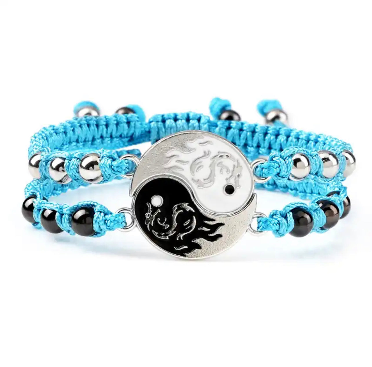 Yin Yang Wish Bracelet | Spiritual, Buddhist, Dragon Style Jewelry Men/Women