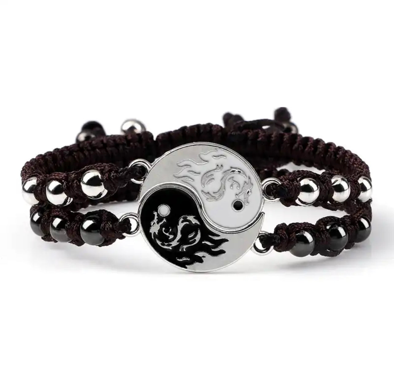 Yin Yang Wish Bracelet | Spiritual, Buddhist, Dragon Style Jewelry Men/Women