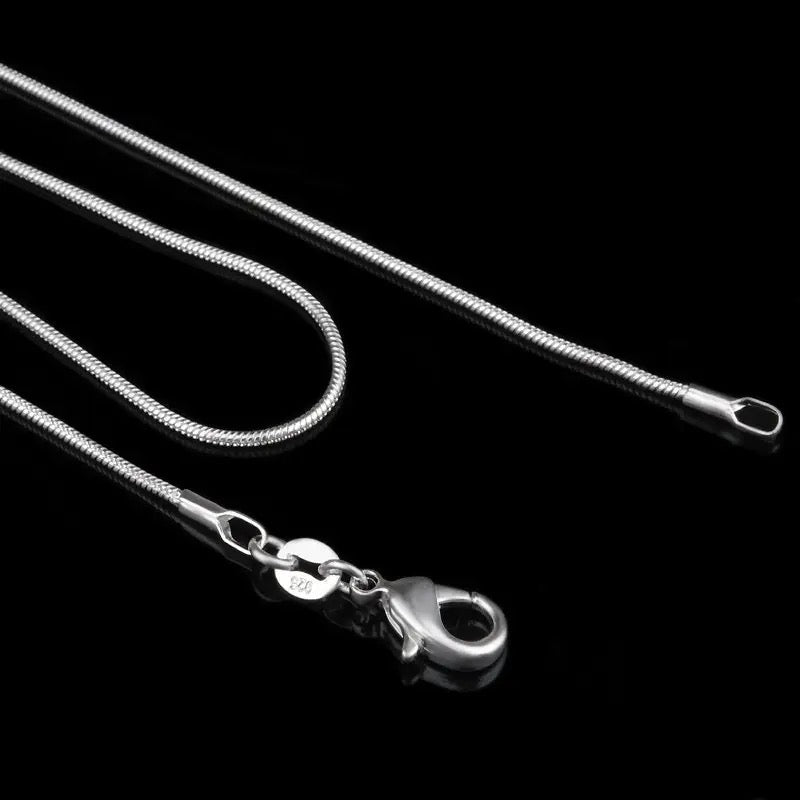 925 Sterling Silver Necklace Chain | Authentic, 40cm - 70cm
