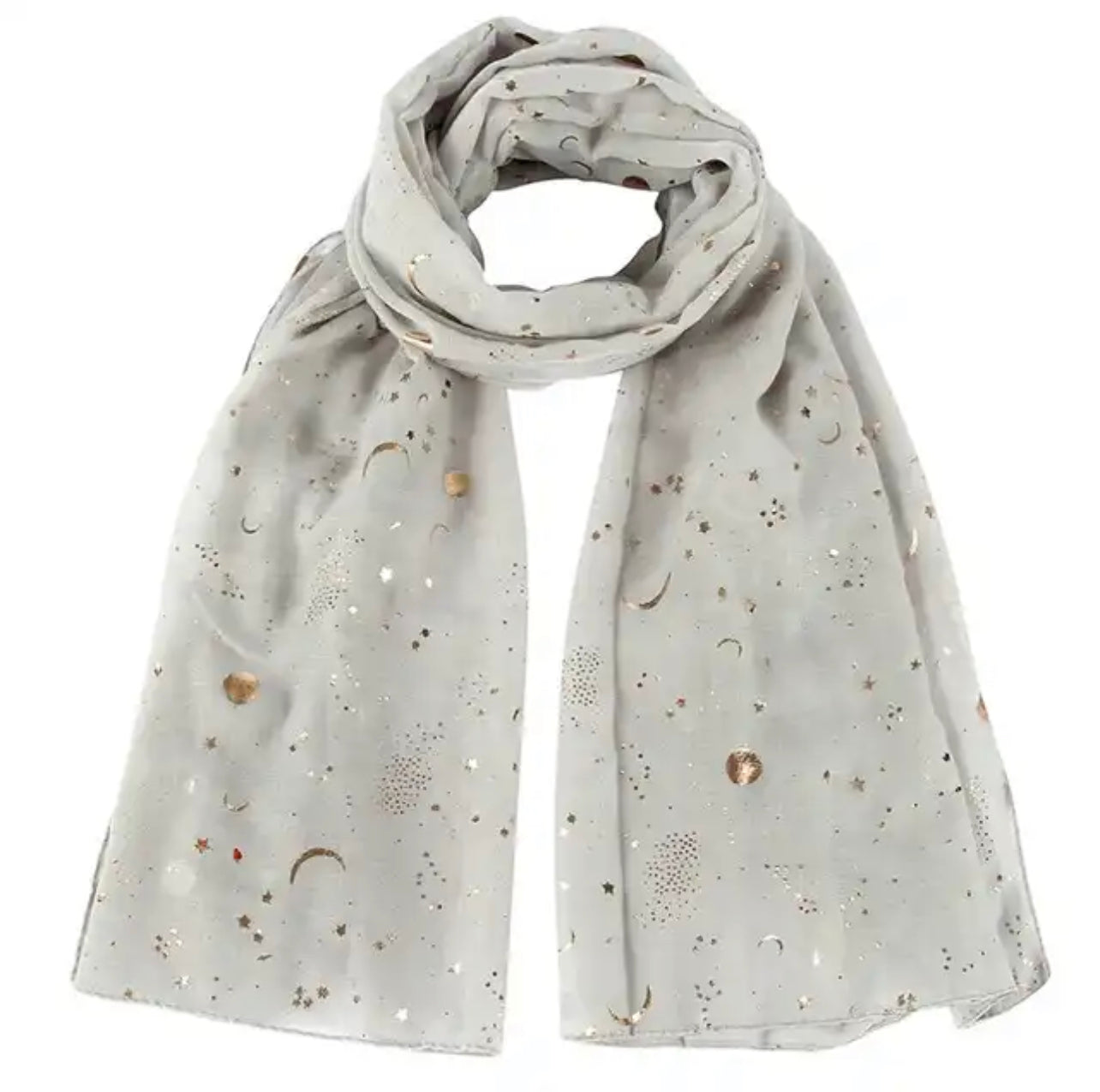Starry Night Sky Scarf | Celestial Apparel Accessories