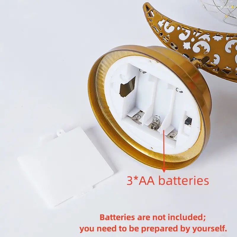 Aesthetic Moon, Star Table Desk Lamp | Starry Home Decor