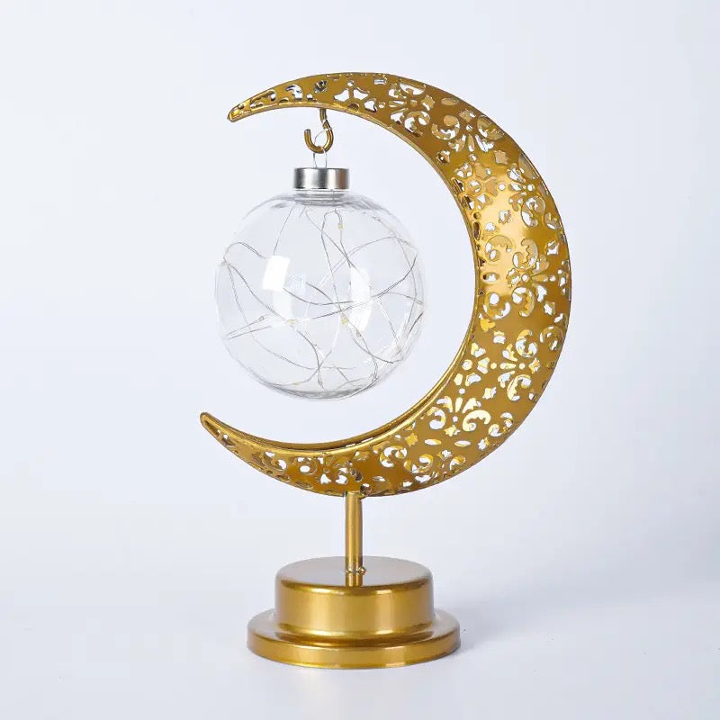 Aesthetic Moon, Star Table Desk Lamp | Starry Home Decor