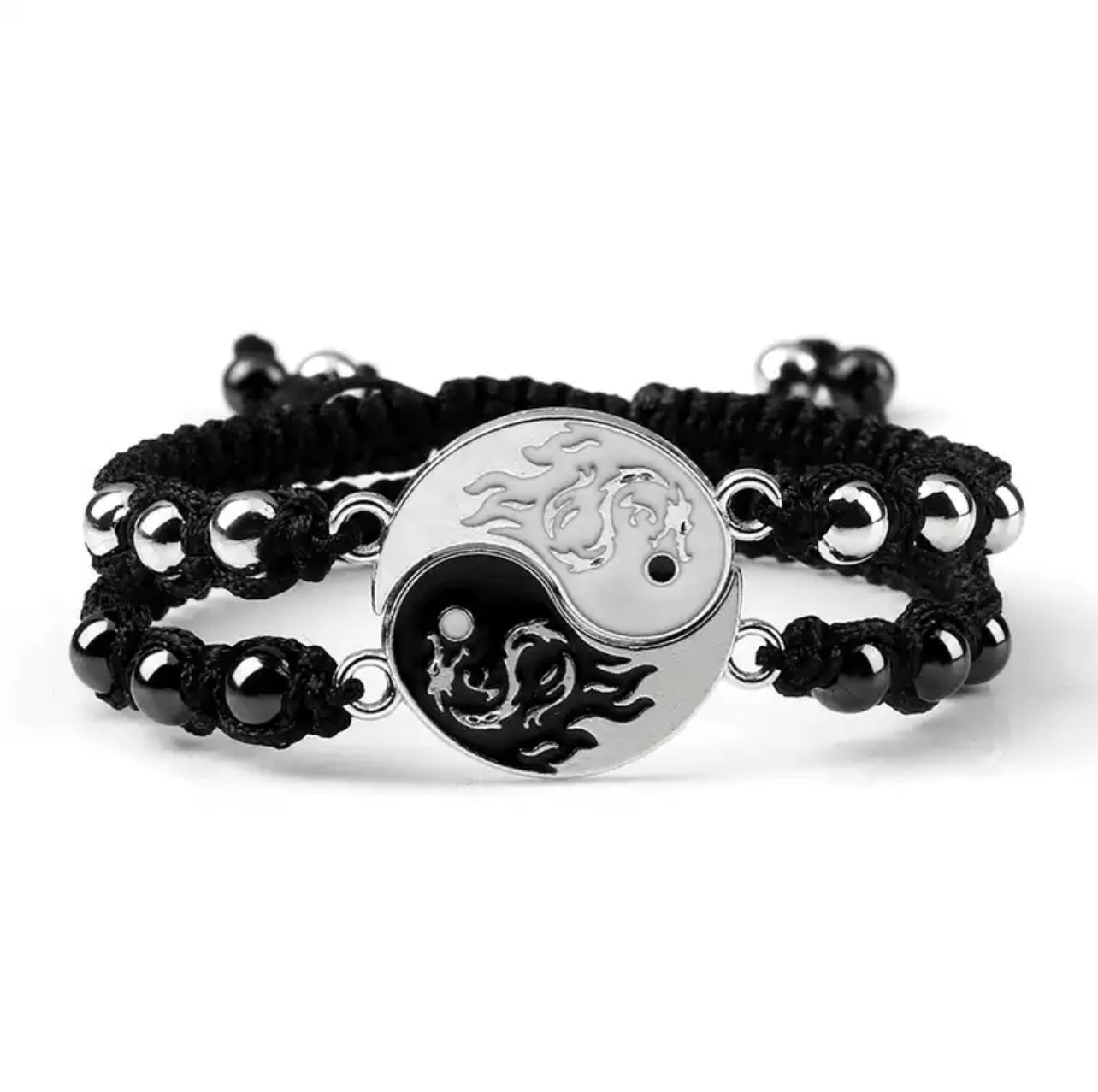 Yin Yang Wish Bracelet | Spiritual, Buddhist, Dragon Style Jewelry Men/Women