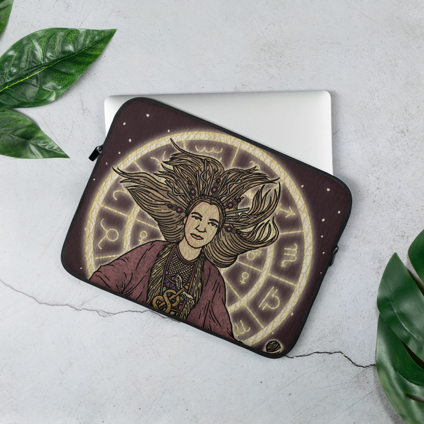 Astrogirl Tarot Card Laptop Sleeve | Astrology-themed