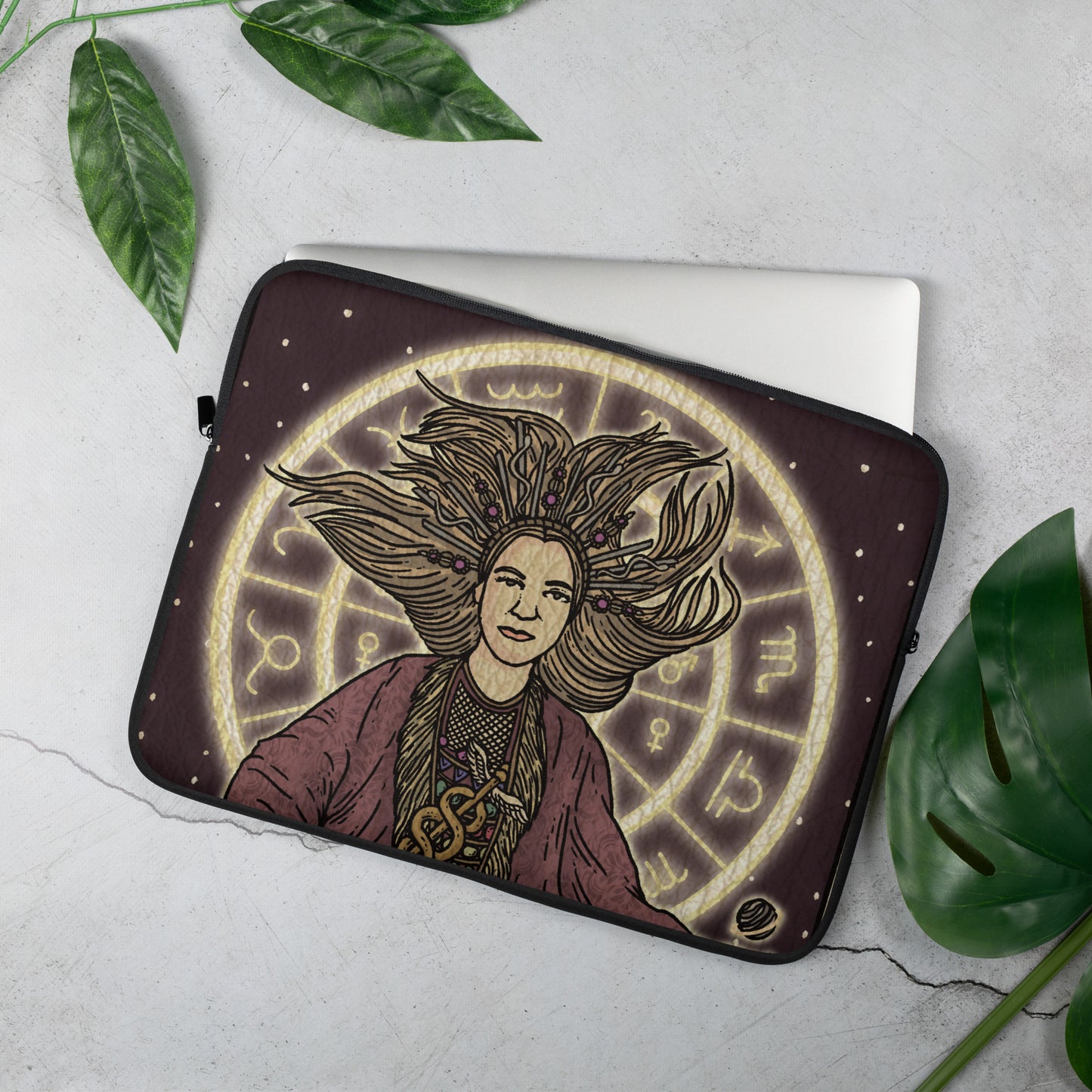Astrogirl Tarot Card Laptop Sleeve | Astrology-themed