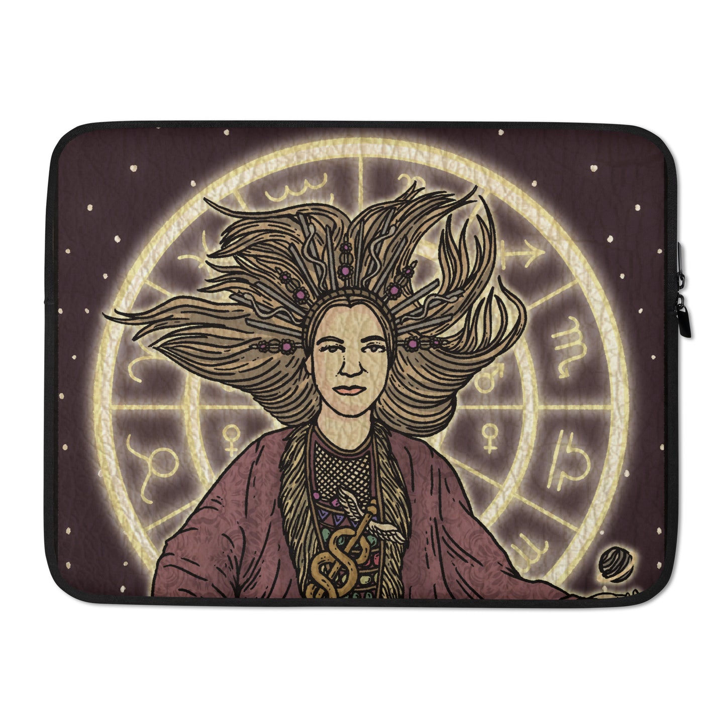 Astrogirl Tarot Card Laptop Sleeve | Astrology-themed