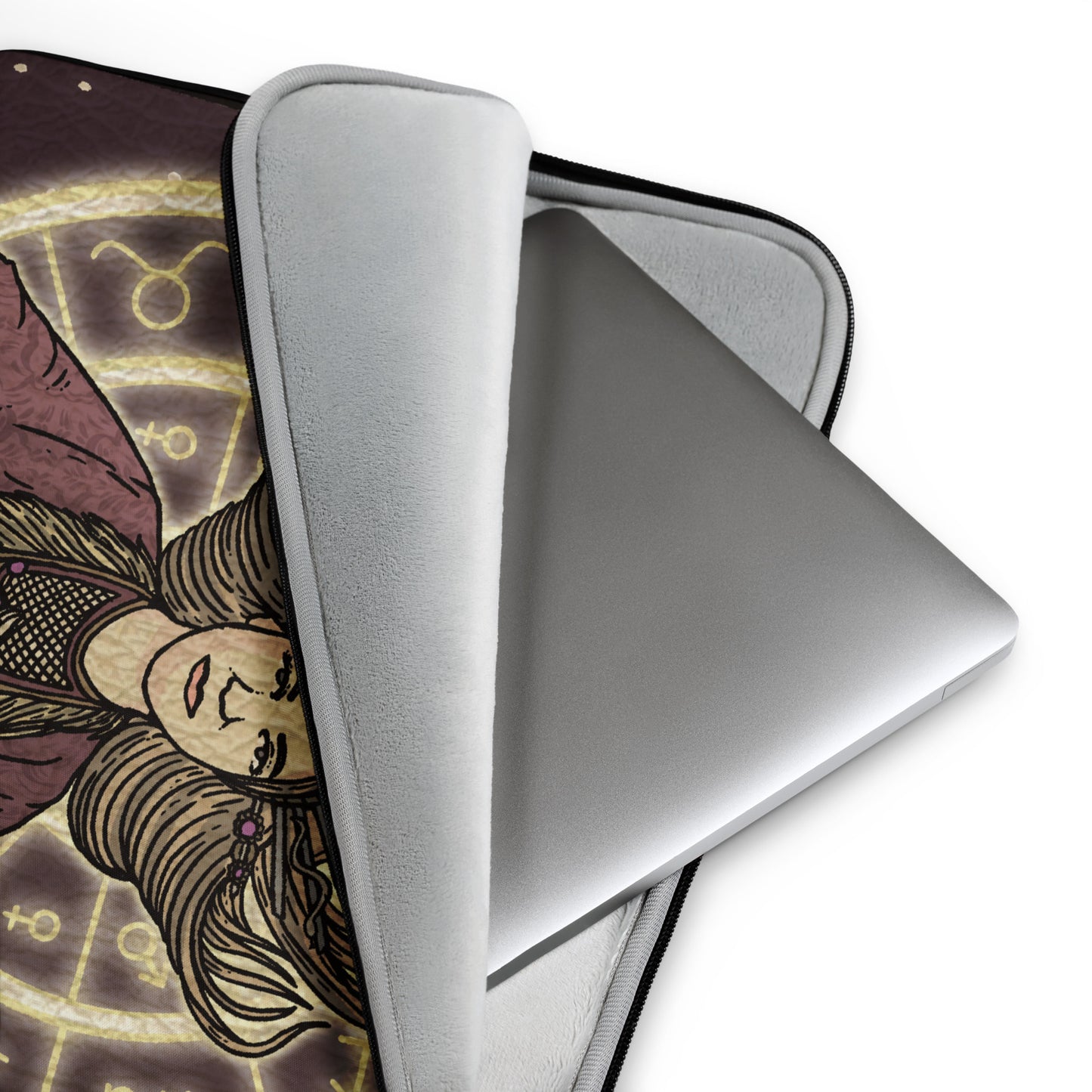 Astrogirl Tarot Card Laptop Sleeve | Astrology-themed