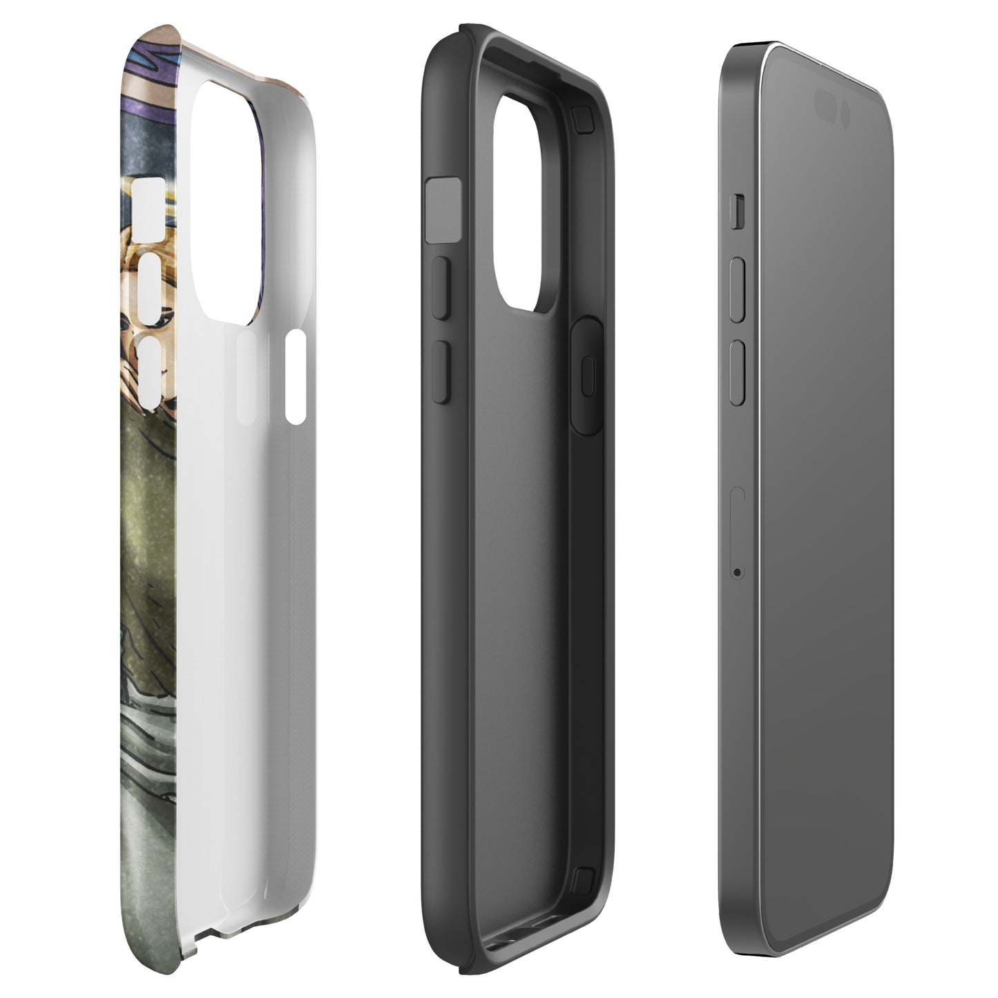 'In the Stars We Trust' Tarot Card Style Durable iPhone Case