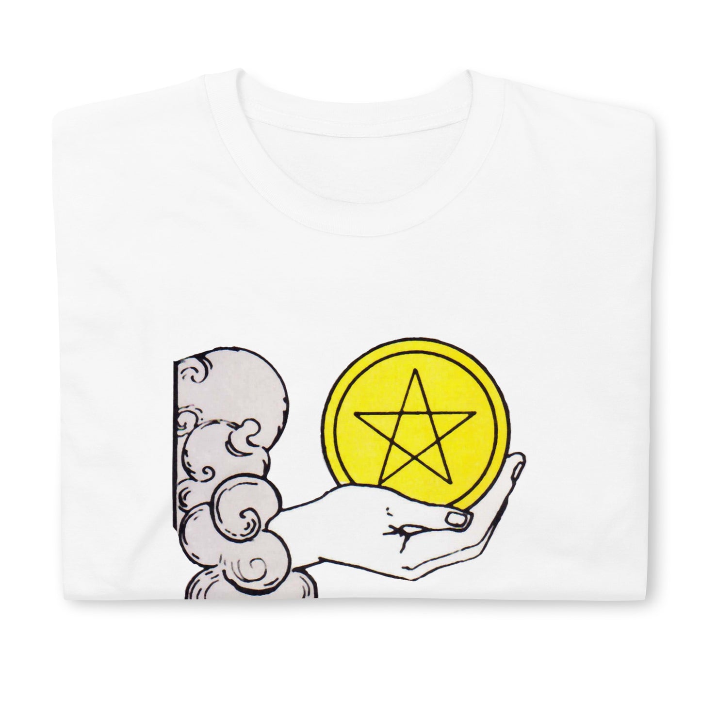 'Ace of Pentacles' Unisex Tarot Card T-Shirt | Tarot Awakened