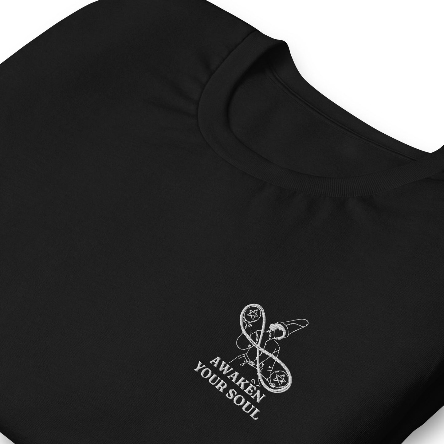 'Awaken Your Soul' Branded & Embroidered Tarot Awakened Unisex t-shirt