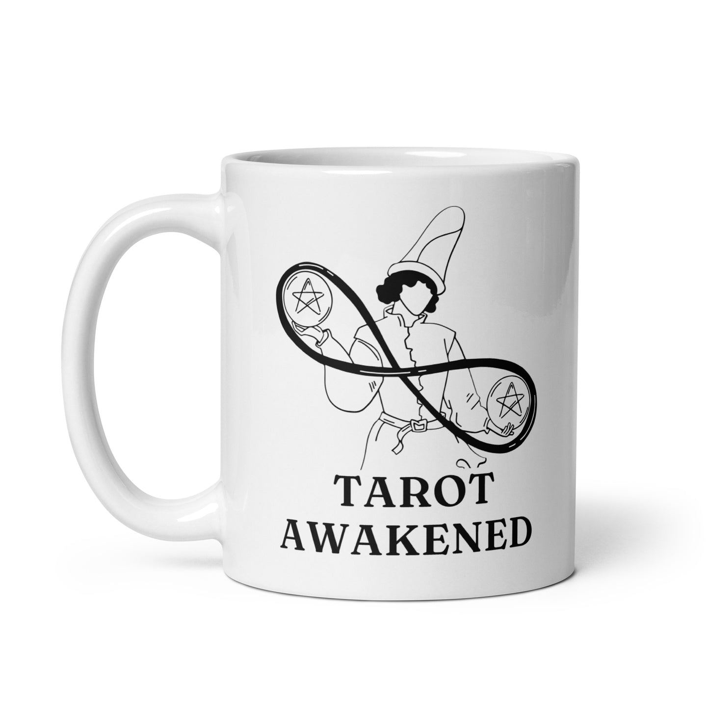 Tarot Awakened Branded White Collectable glossy mug