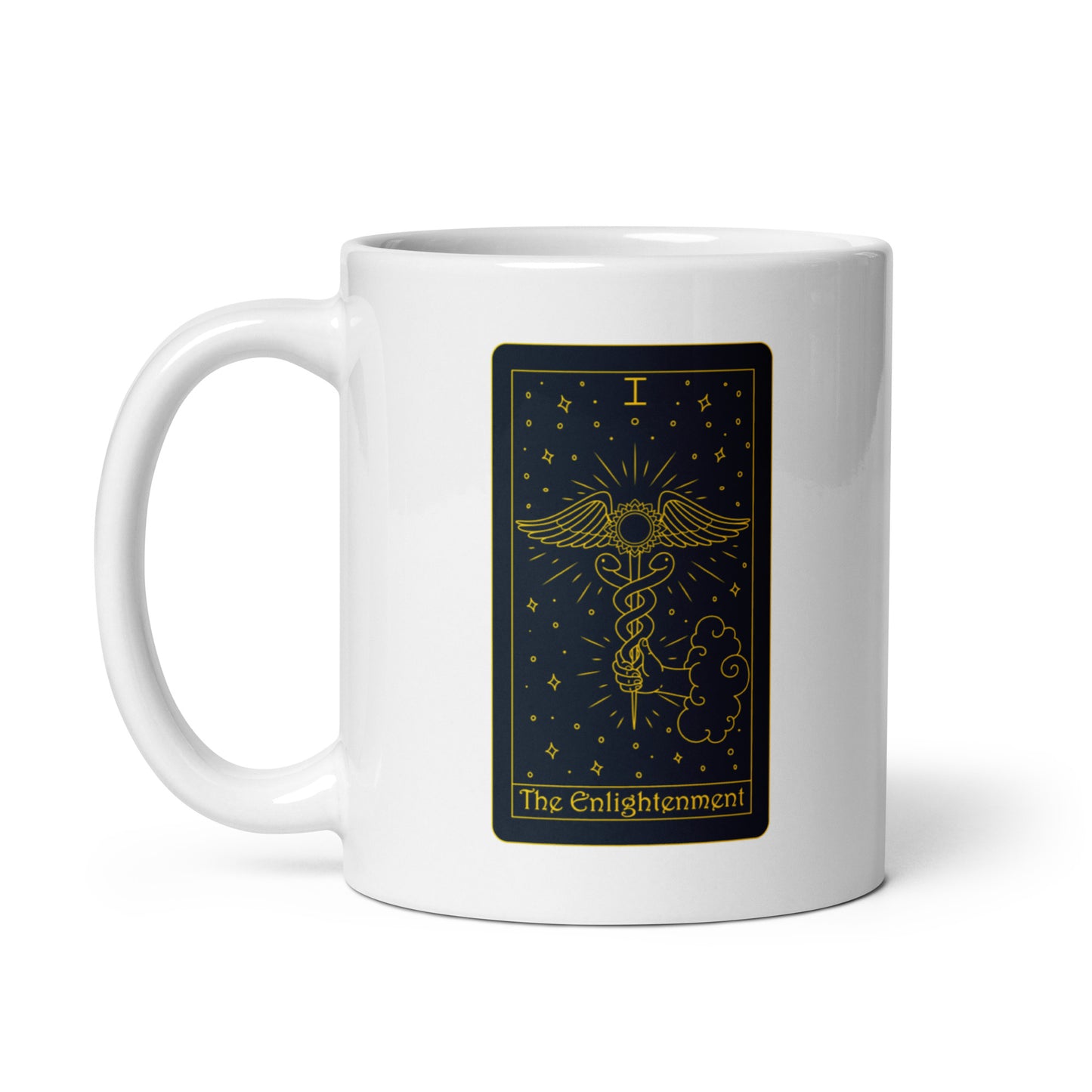 'The Enlightenment' Tarot Card Mug (Ace of Wands)