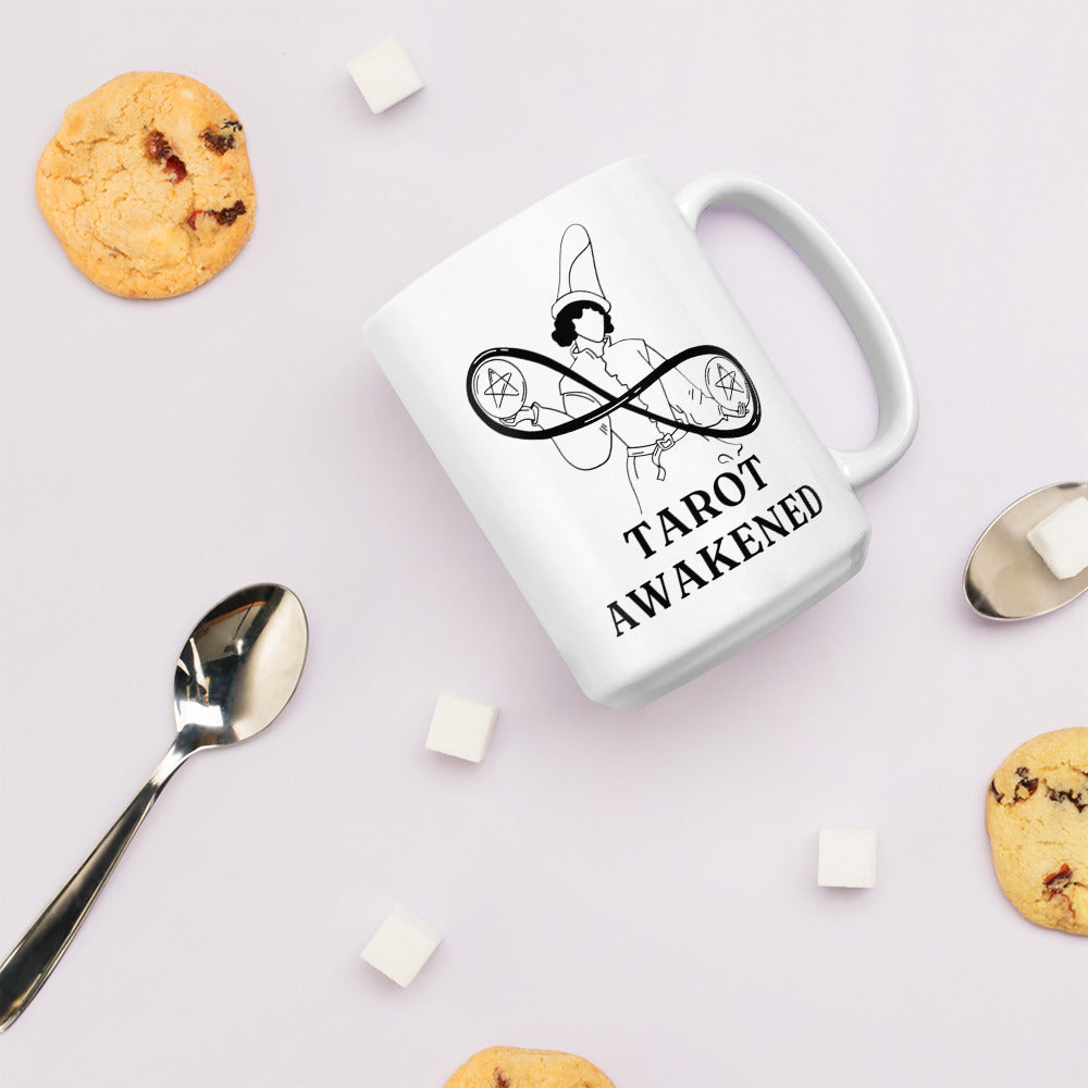 Tarot Awakened Branded White Collectable glossy mug