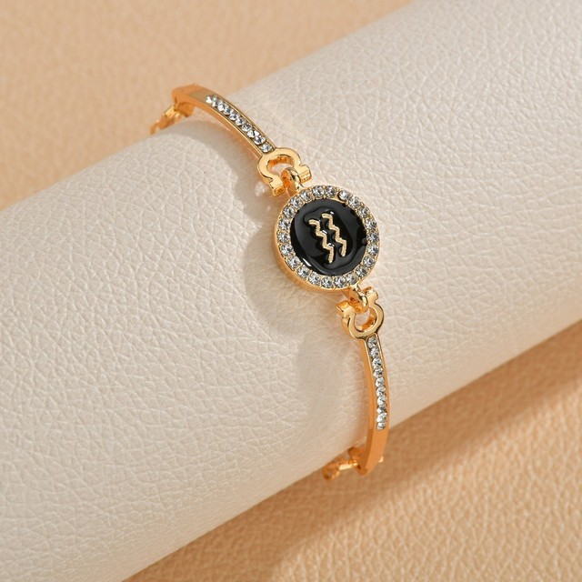 Gold Astrology - Zodiac Sign Bracelet