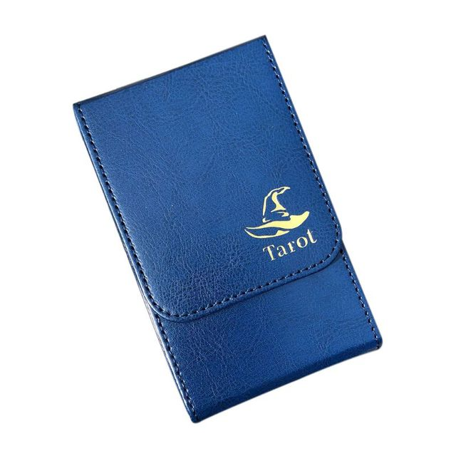 Tarot Card Leather Storage Pouch